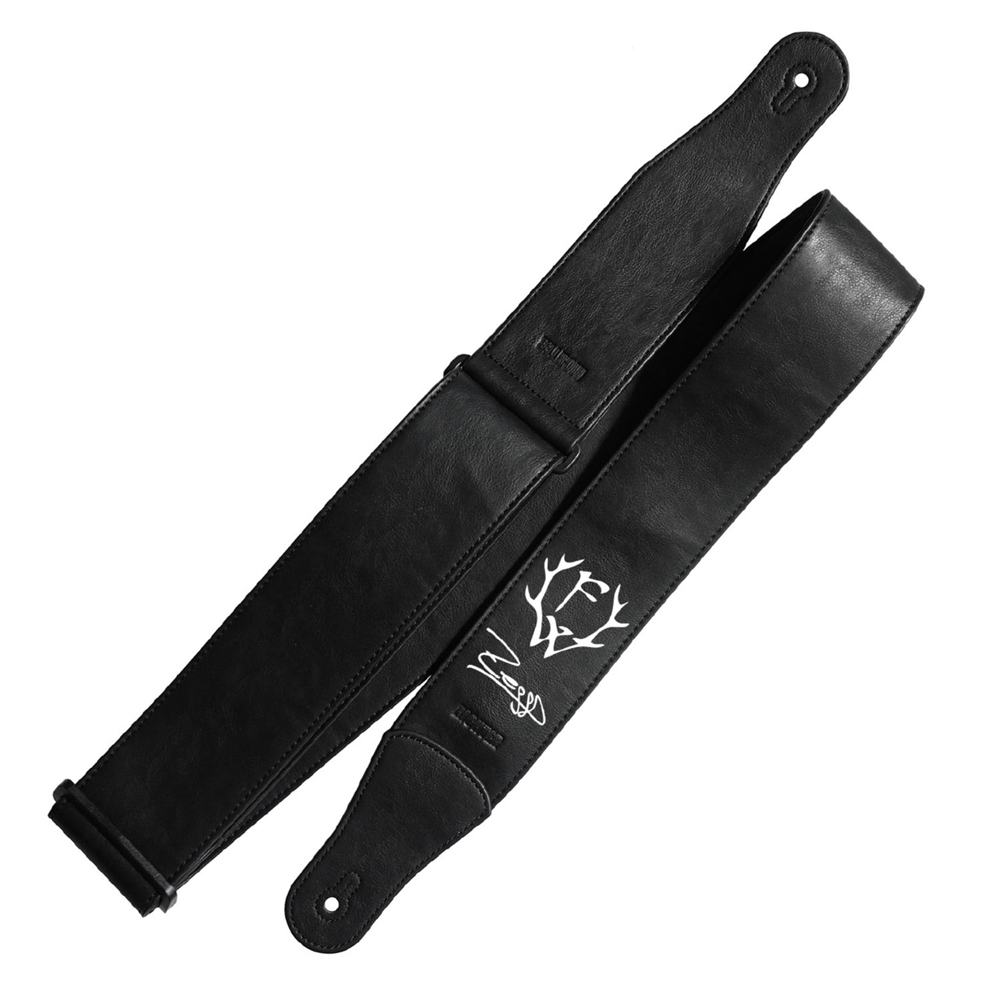 Frei.Wild - Leatherette Gitarrengurt, Signature Black (Zegga) 7cm