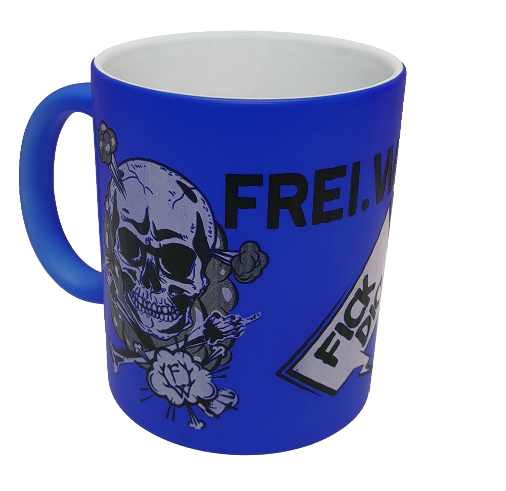 Frei.Wild - FDUVD, Tasse (neonblau)